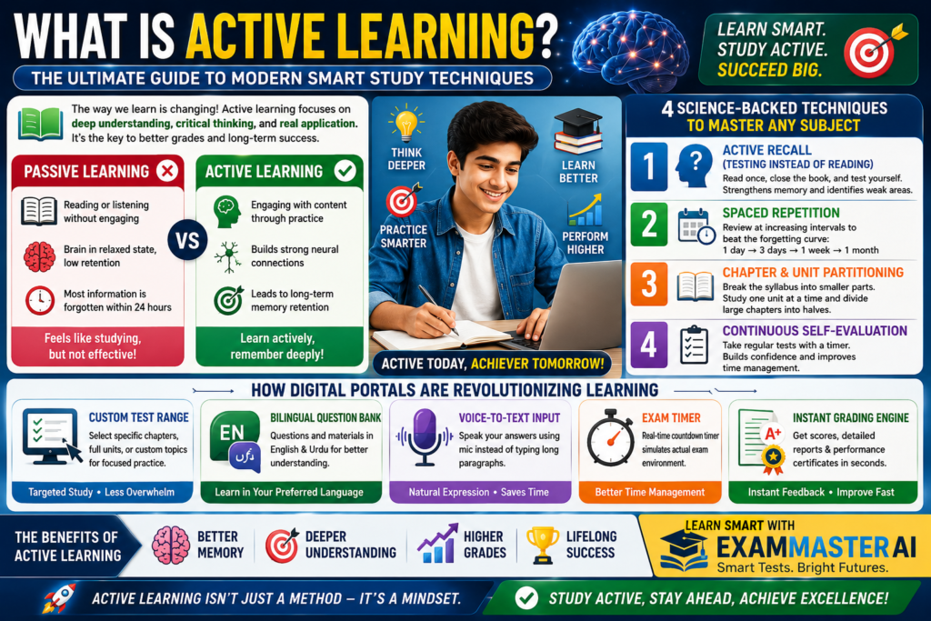 What is Active Learning The Ultimate Guide to Modern Smart Study Techniques