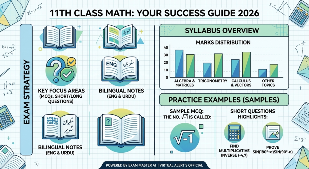 11th Class Math Notes & Pairing Scheme 2026 - Ultimate Guide
