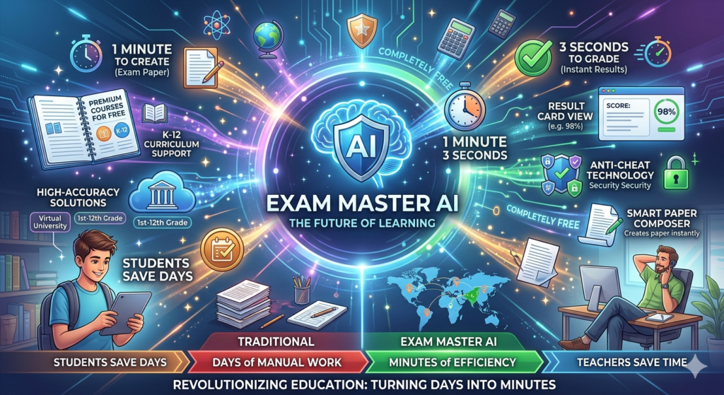 Revolutionizing Education: How Exam Master AI is Changing the Game for Students and Teachers