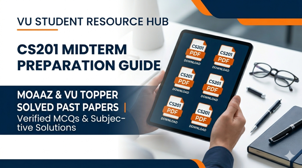 CS312 Midterm Moaaz Solved Past Papers PDF Download 2026