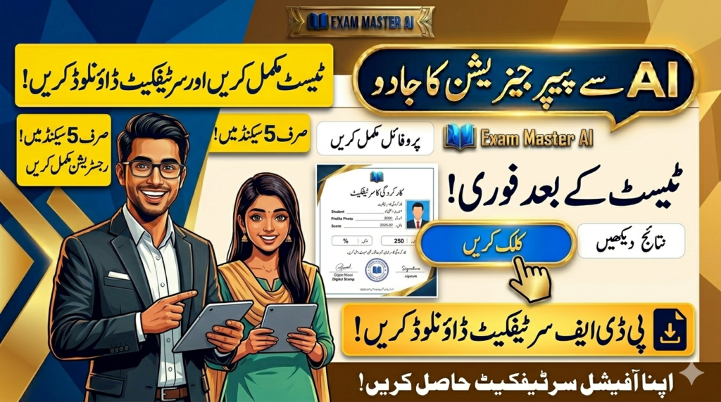 How to Log In and Take an Online Test as a School Student on Exammasterai