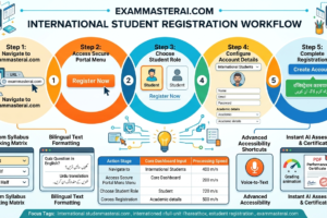 How to Register as an International Student on portal