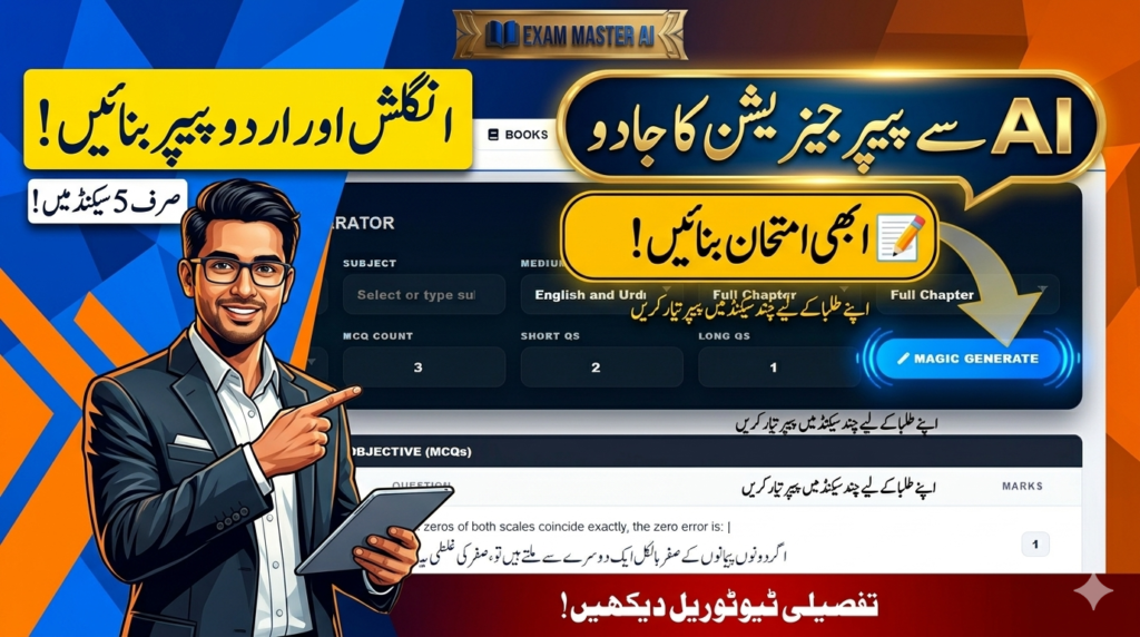 exam master ai teacher dashboard