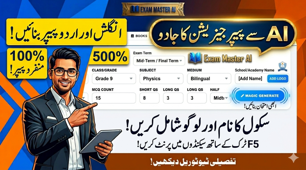 The Ultimate Guide to Exam Master AI How to Generate, Customize, and Print Unique Exam Papers in Under 10 Seconds